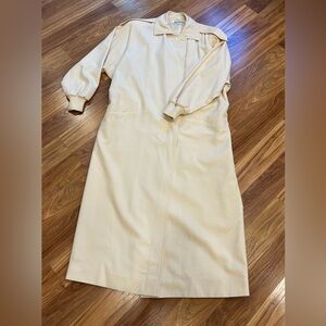 Vintage Bill Blass Trench Coat 1990s